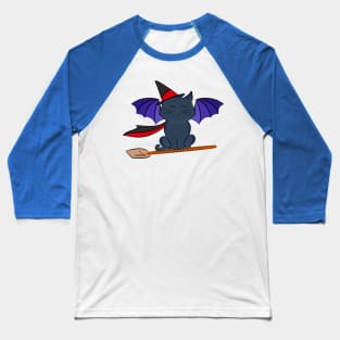 Bewitching Bat-Cat Baseball T-Shirt